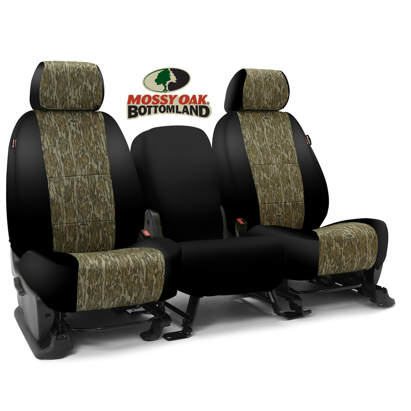 1973 1980 Chevrolet Truck C K 1500 2500 3500 Skanda Custom Seat Covers 1 Row Neosupreme Mossy Oak Bottomland With Black Sides