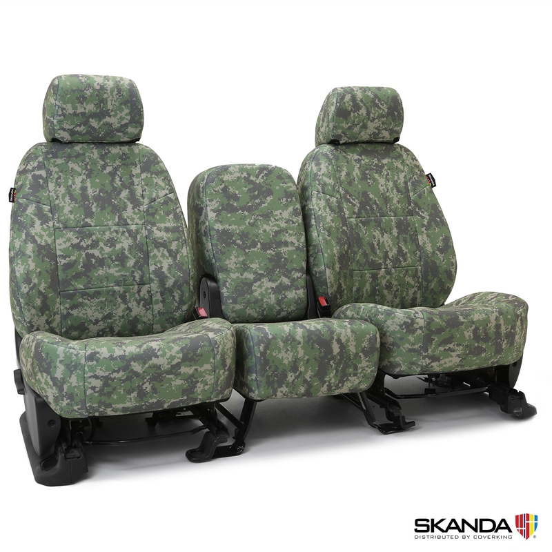 2007 2009 Jeep Compass Skanda Custom Seat Covers 1 Row Neosupreme Digital Camo Jungle Solid